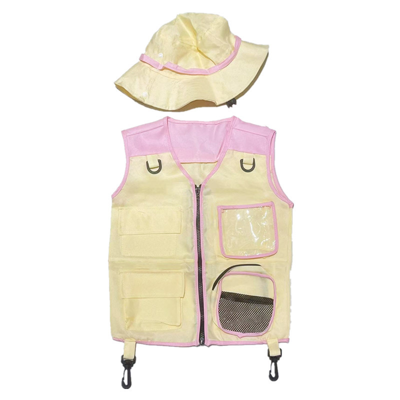 Outdoor Adventure Kids Party - Setelan Topi Rompi Penjelajah Anak-anak Pakaian