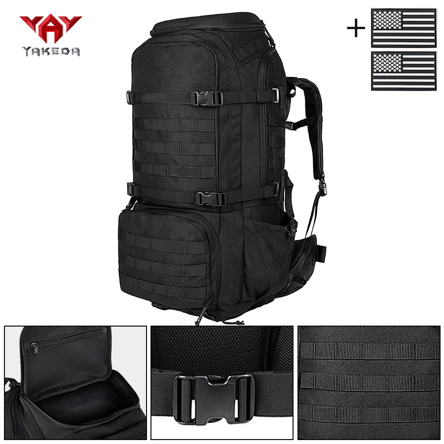 Adventure Outdoor Equipment - Tas Ransel YAKEDA 70L Kapasitas Besar