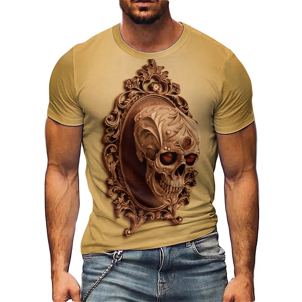 Outdoor Youth Adventure - Kaos Lengan Pendek Pria 3D Print