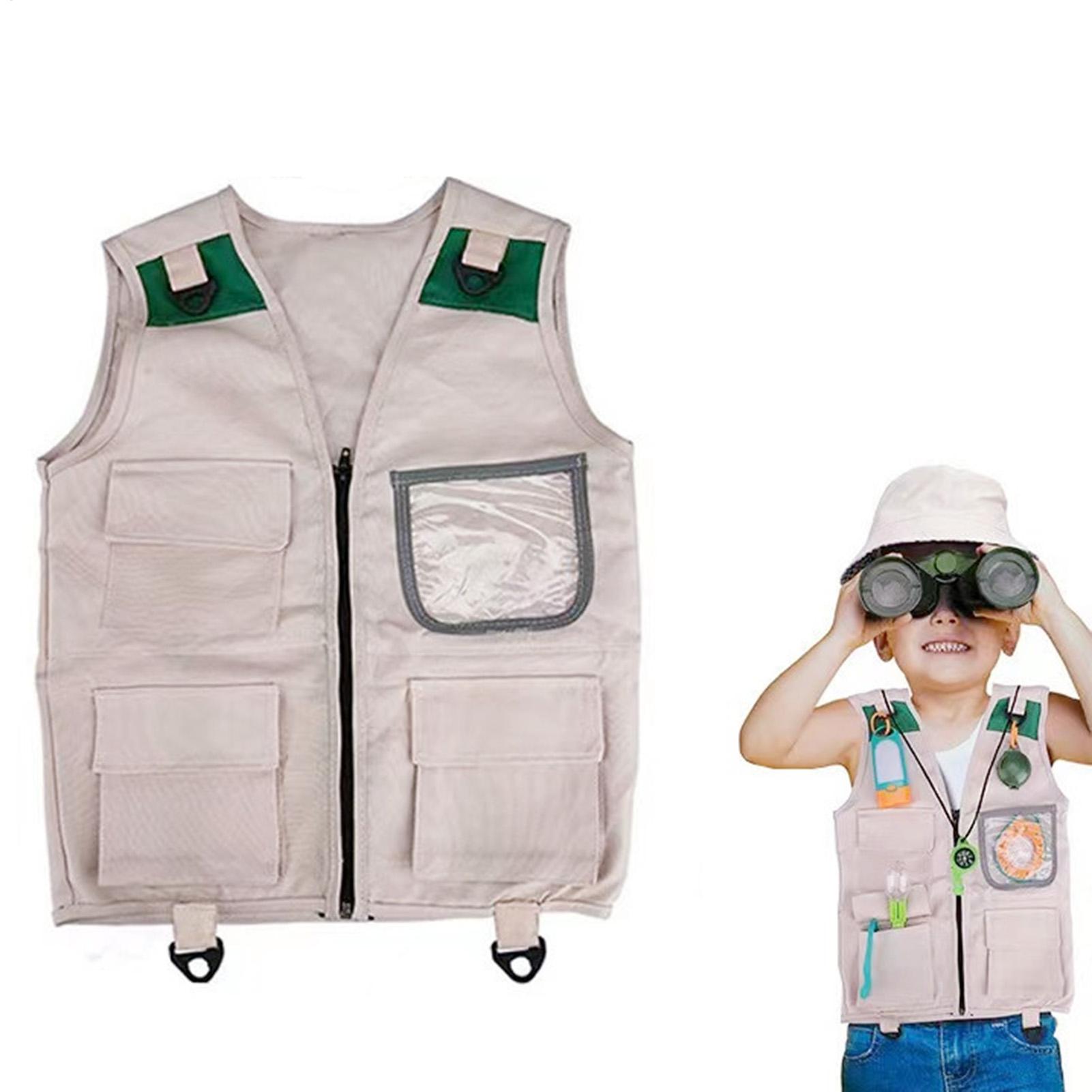 Outdoor Adventure Kids Party - Rompi Memancing Rompi Penjelajah Anak-anak Pakaian