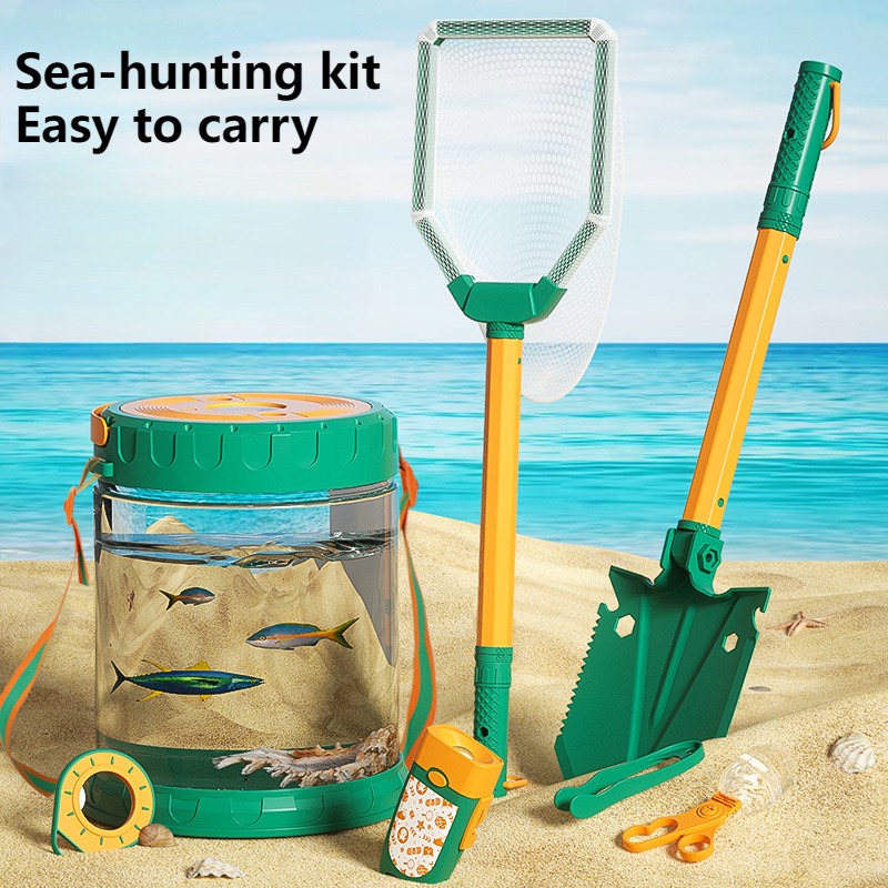 Adventure Outdoor Equipment - Tangkap Set mainan anak-anak di laut,