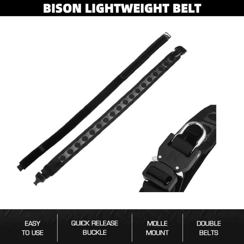 Adventure Outdoor Equipment - Sabuk Petualangan Ringan Ukuran M |