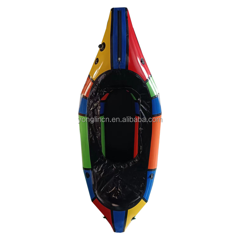 Outdoor Adventure Kayak - Perahu Kayak Packraft PVC/TPU Tiup Ultralight