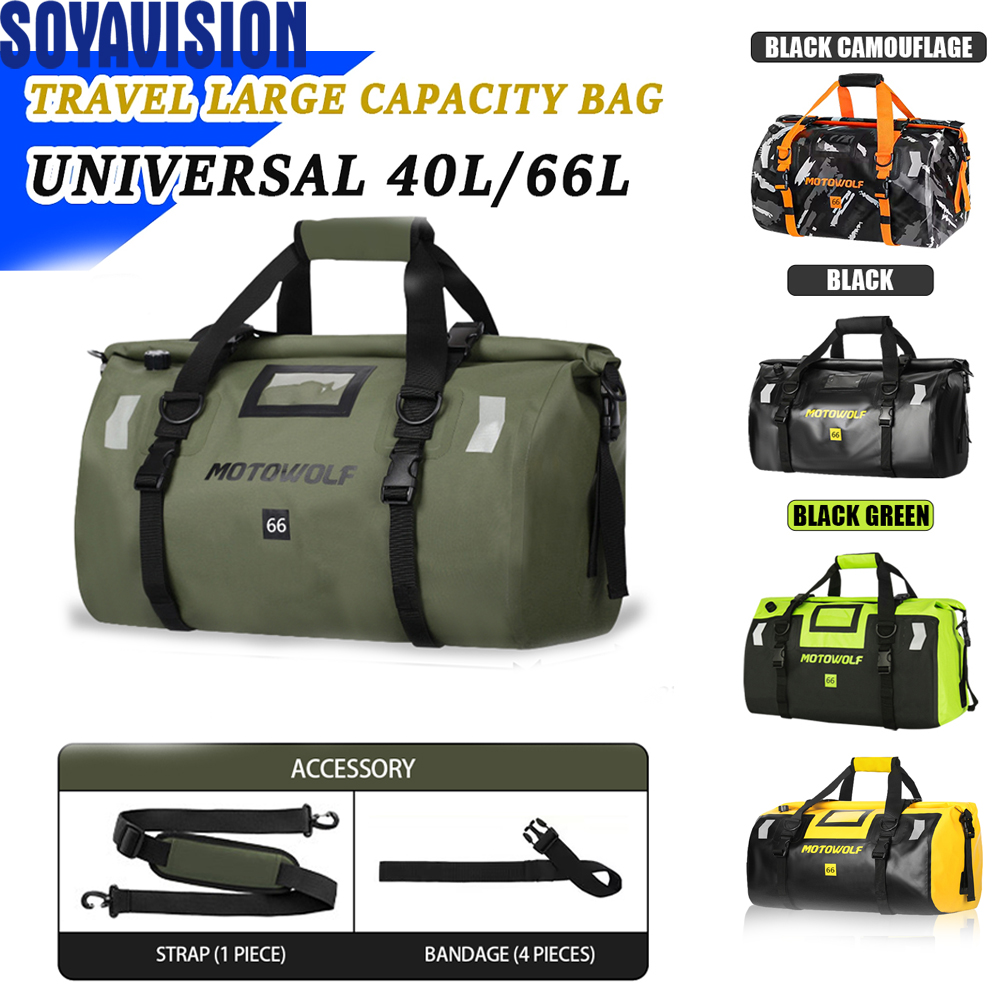 Outdoor Adventure Kayak - Tas Ransel Tahan Air 40L/66L Tas