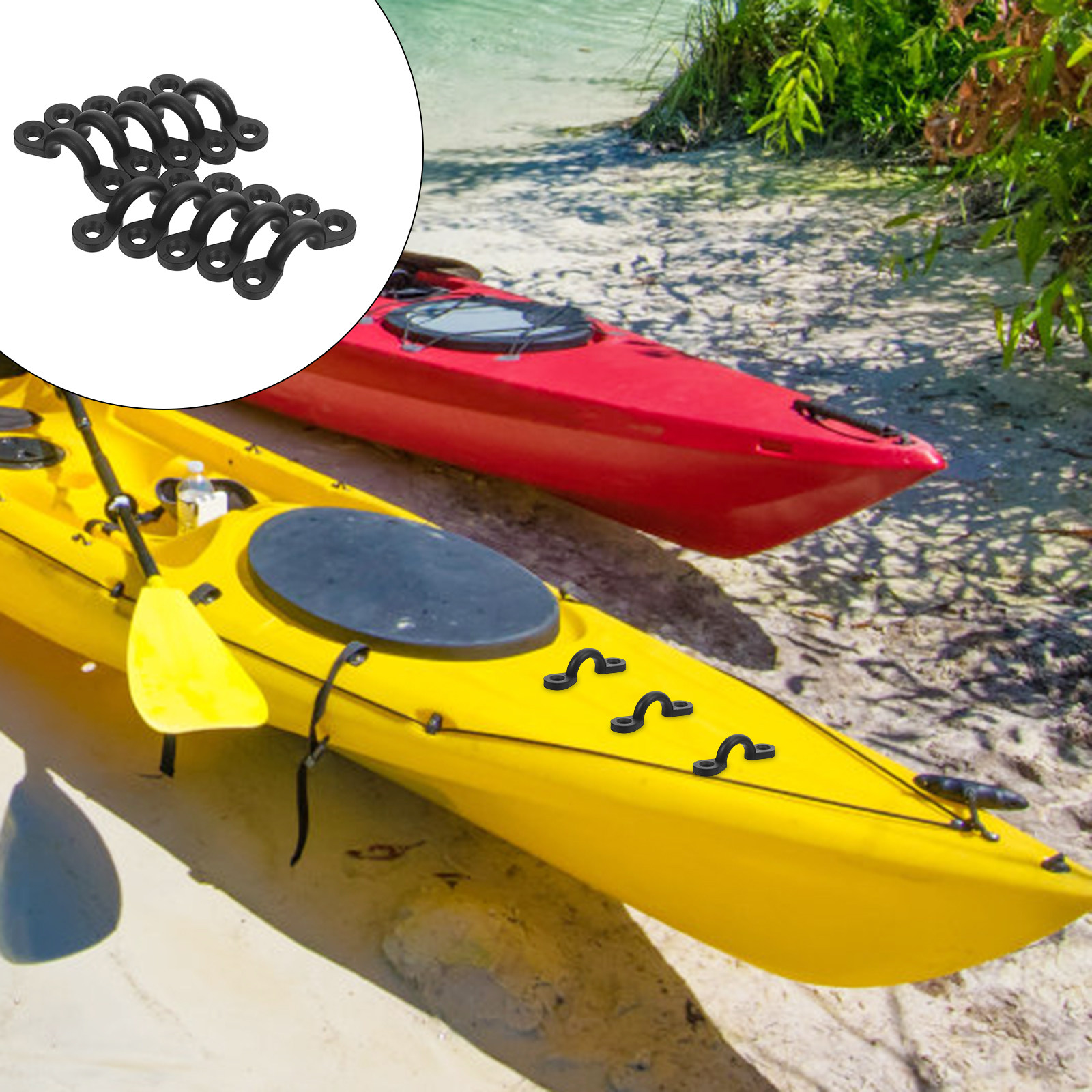 Outdoor Adventure Kayak - 20 Buah Kit Bantalan Mata Jangkar