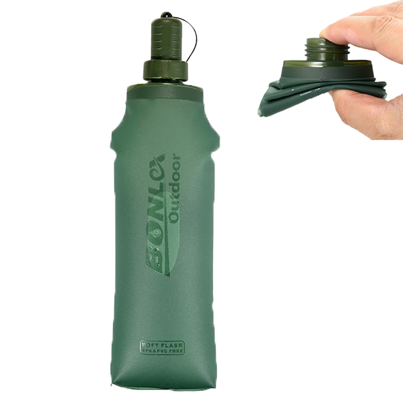 Outdoor Adventure Kit - 250ml 500ml Kantong Air Lipat Botol