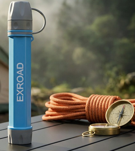 Adventure Outdoor Equipment - Peralatan darurat pemurni air minum langsung