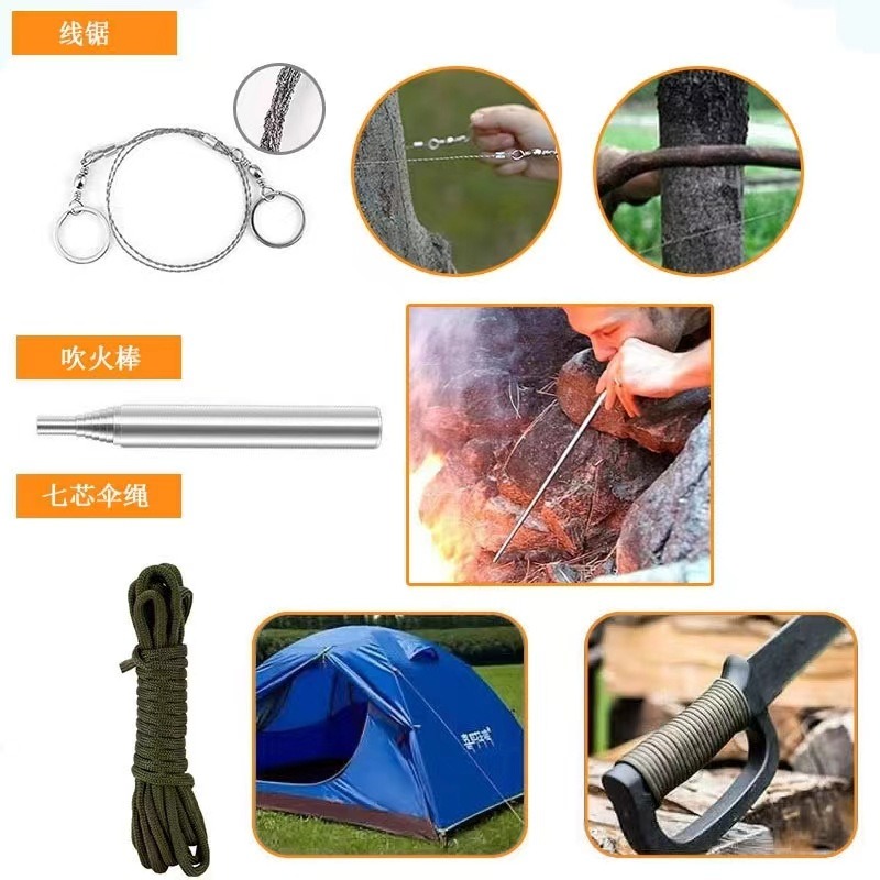 Adventure Outdoor Equipment - Peralatan Survival Luar Ruangan SOS Baru