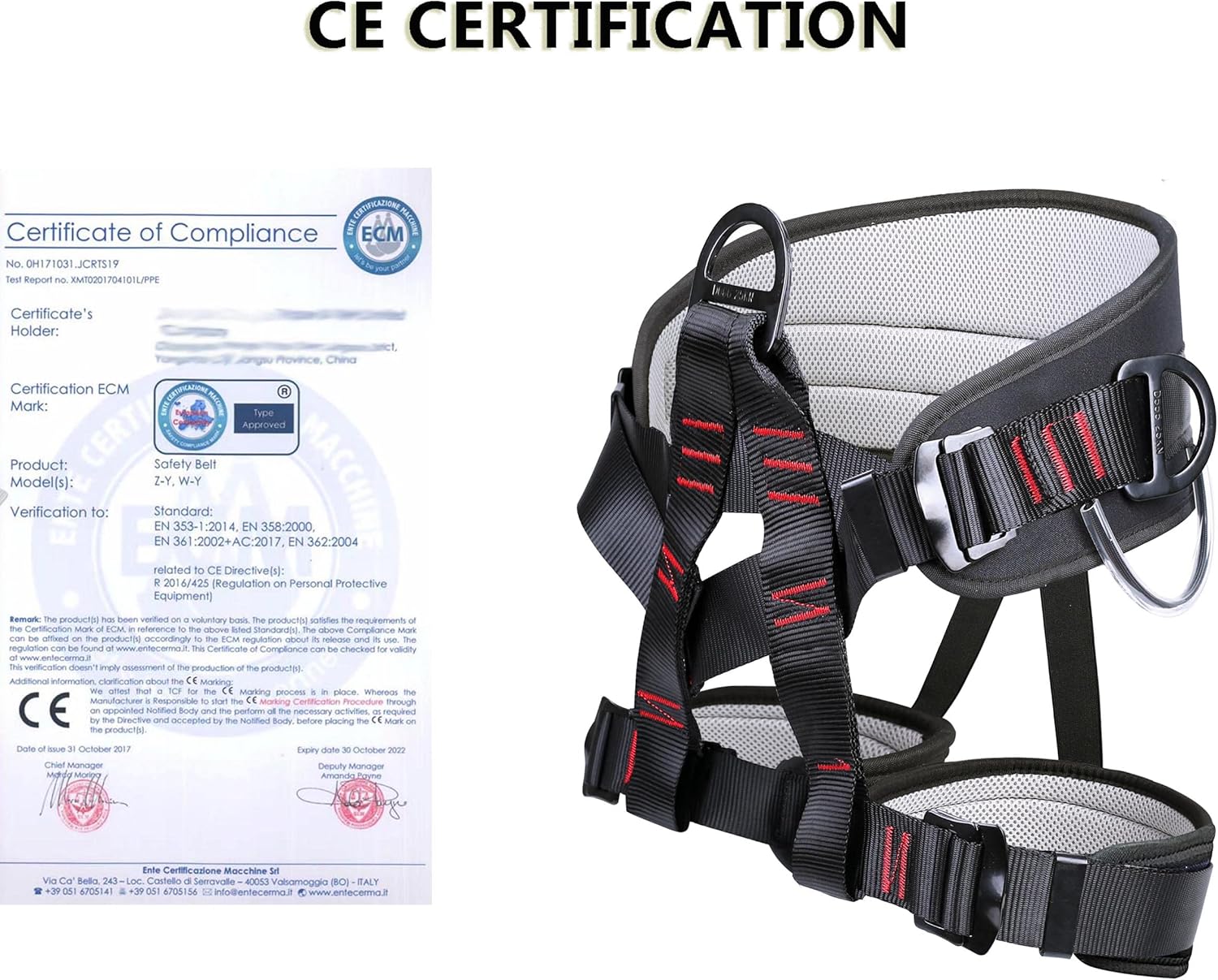 Harness panjat tebing yang dap - Harness Climbing Adjustable ulasan dan harga