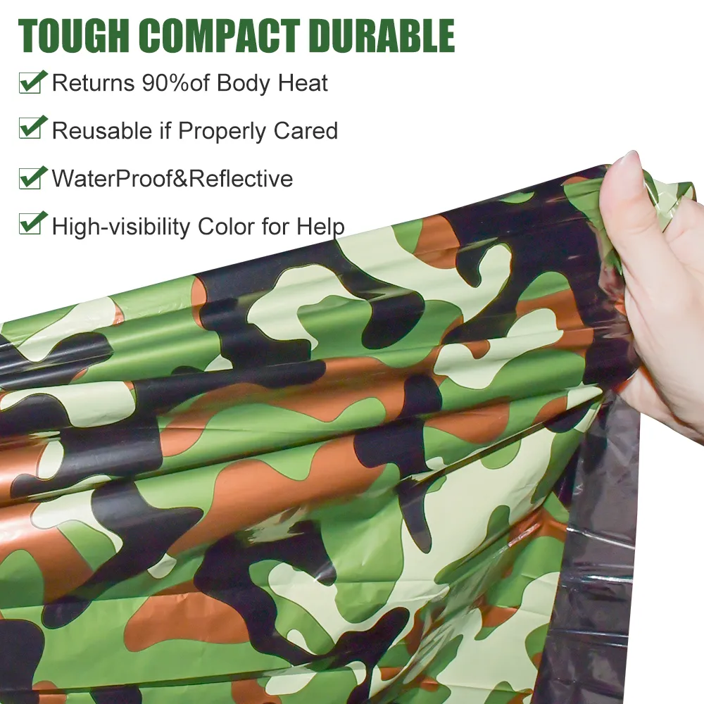 PE kantong tidur darurat kamuf - Outdoor Adventure Kit ulasan dan harga