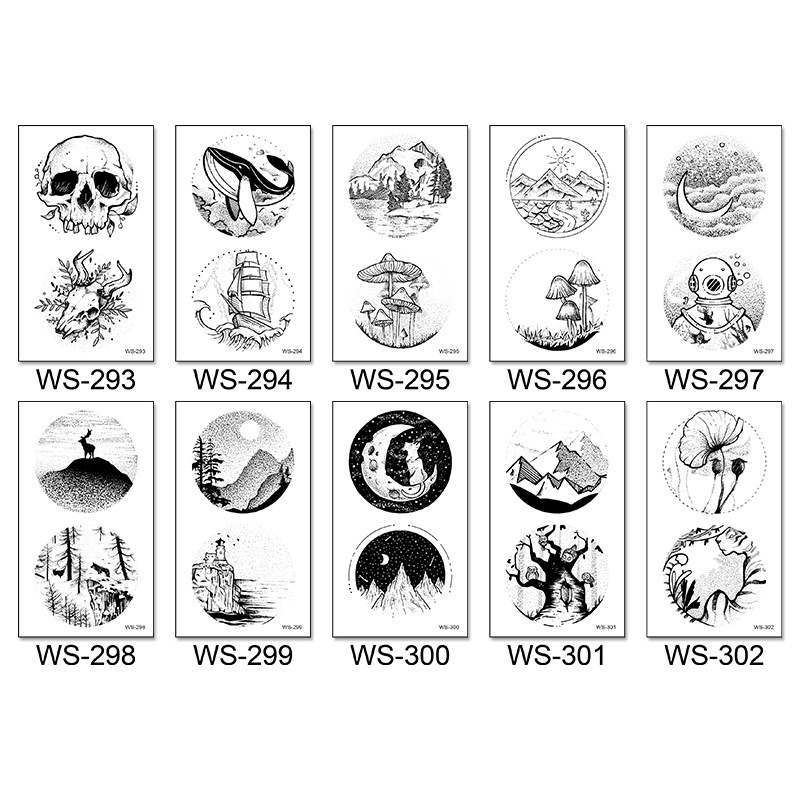 Stiker Tato Anak Kreatif Motif - Outdoor Adventure Kids Party ulasan dan harga