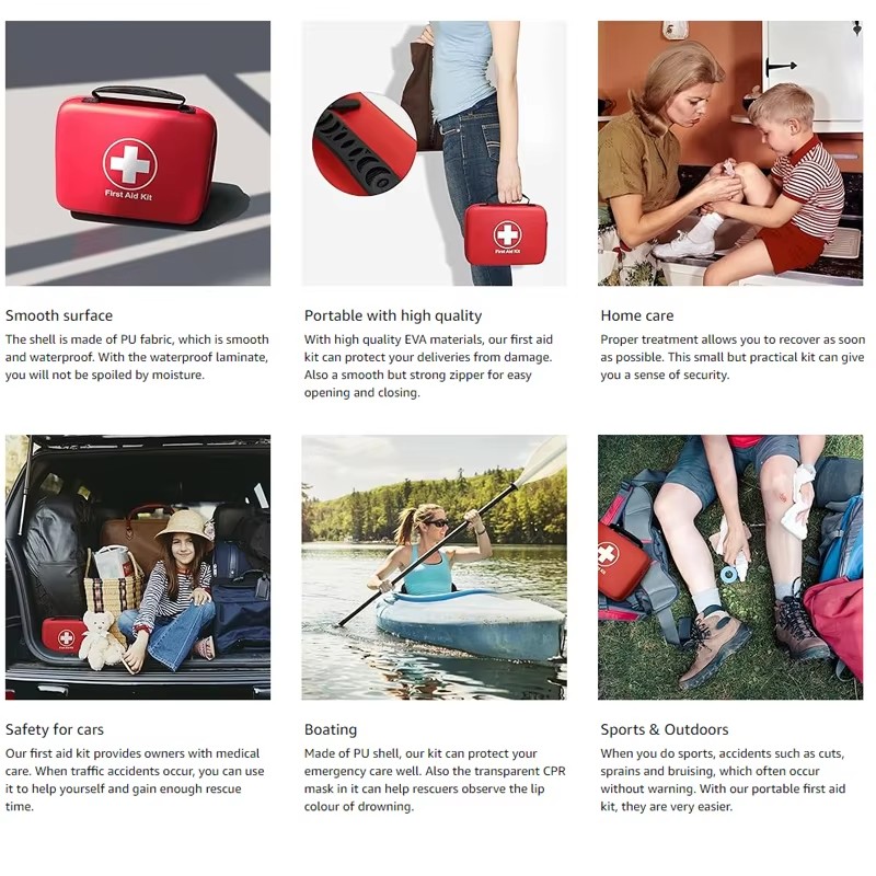 Kotak P3K Portabel Untuk Petua - Outdoor Adventure Kit ulasan dan harga
