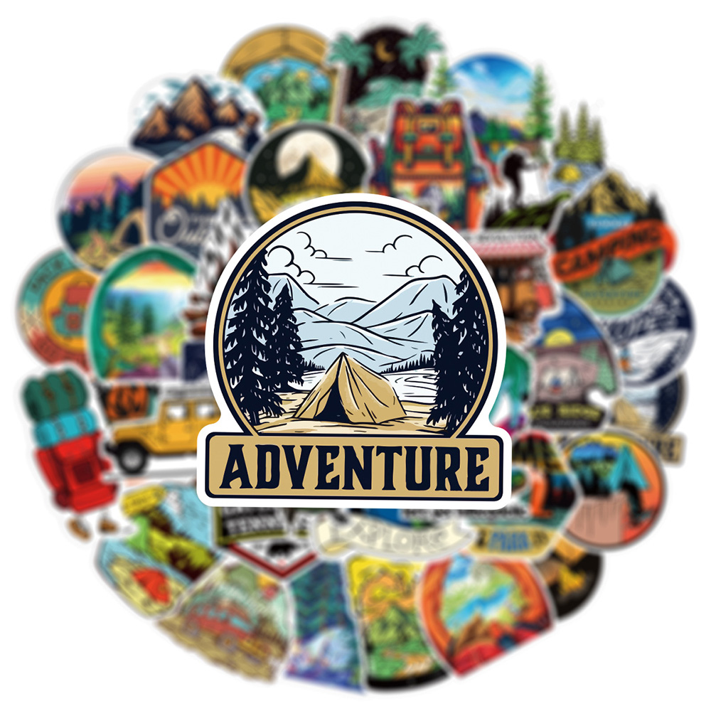 10/30/50/100 Buah Stiker Peman - Outdoor Adventure Toys ulasan dan harga
