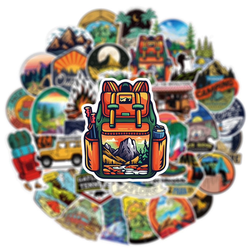 10/30/50/100 Buah Stiker Peman - Outdoor Adventure Toys ulasan dan harga