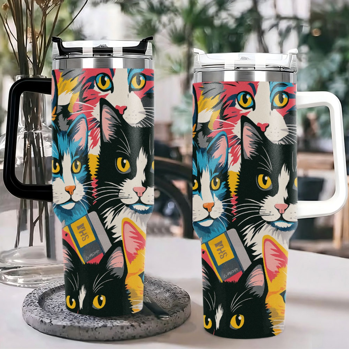 1 buah Mug Kucing Stainless St - Outdoor Adventure Holidays ulasan dan harga