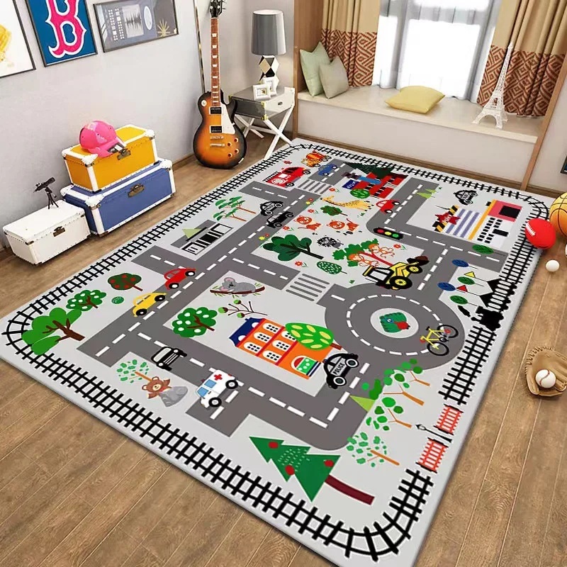 Karpet Peta Kota Anak-Anak War - Outdoor Adventure Toys ulasan dan harga