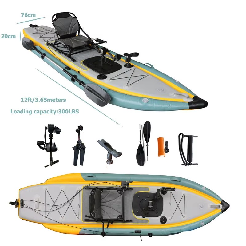Kayak Pedal Tiup 14 kaki untuk - Outdoor Adventure Kayak ulasan dan harga