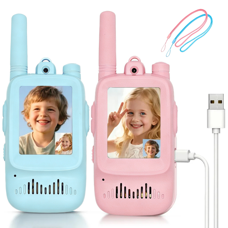 2pcs Walkie Talkie Video Anak  - Outdoor Adventure Toys ulasan dan harga