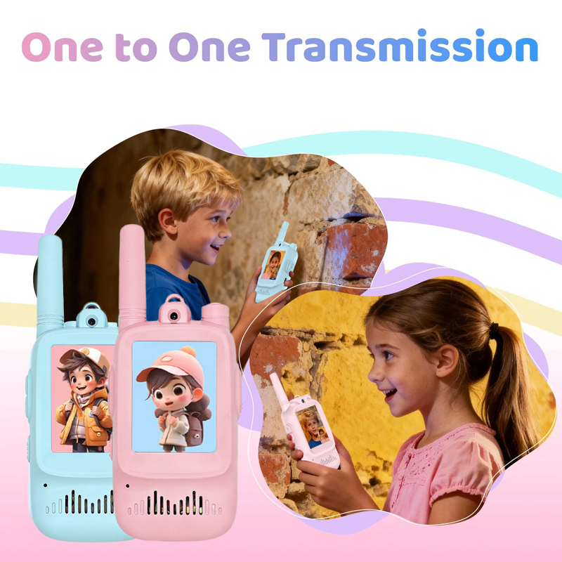 2pcs Walkie Talkie Video Anak  - Outdoor Adventure Toys ulasan dan harga