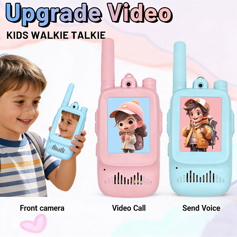 2pcs Walkie Talkie Video Anak  - Outdoor Adventure Toys ulasan dan harga