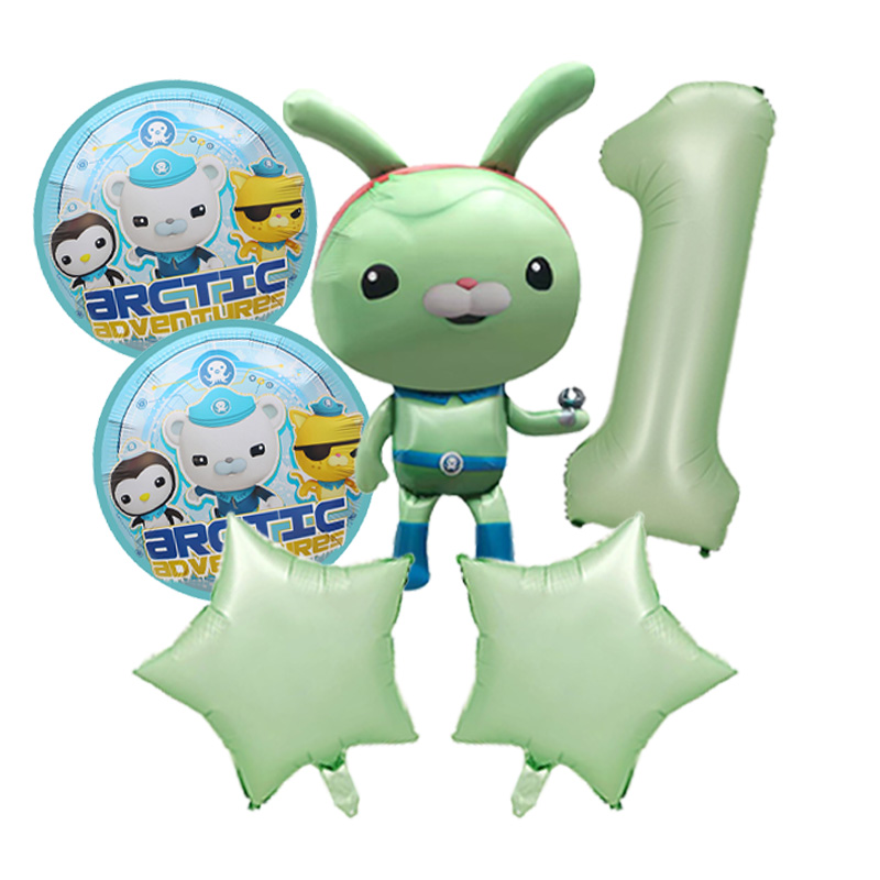 Set Balon Foil Octonauts Petua - Outdoor Adventure Kids Party ulasan dan harga