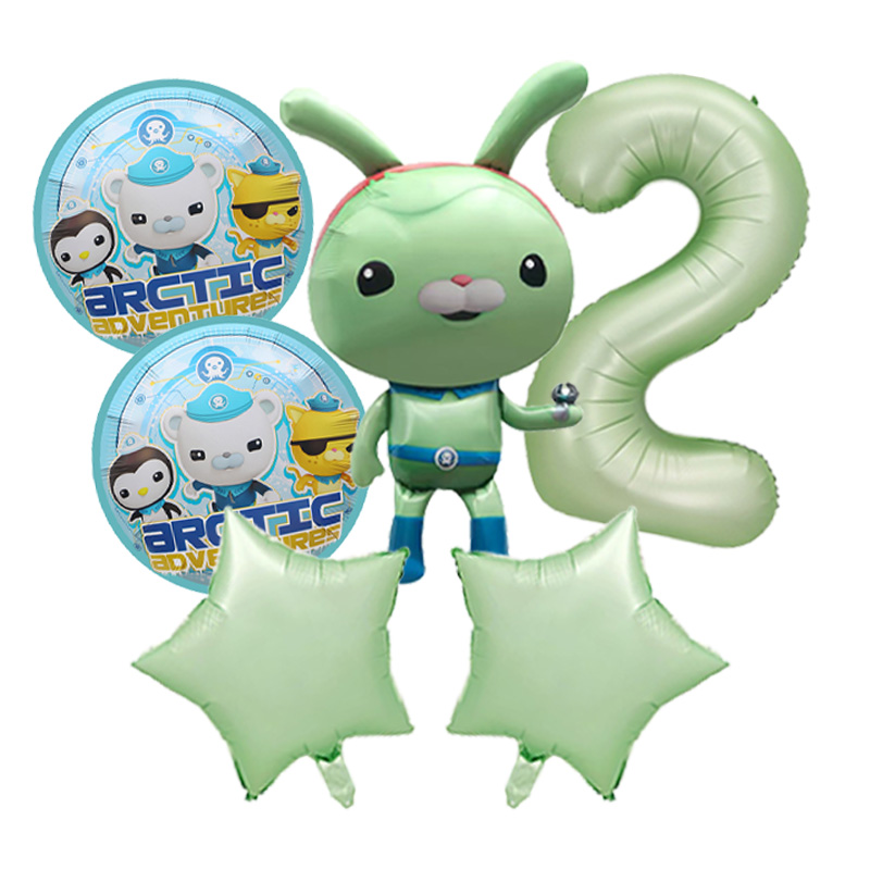 Set Balon Foil Octonauts Petua - Outdoor Adventure Kids Party ulasan dan harga