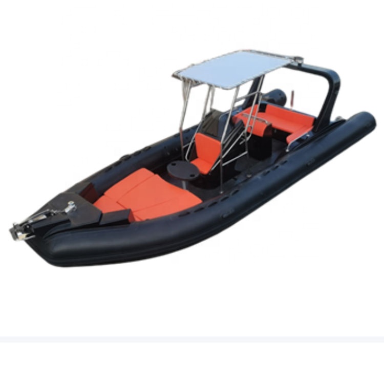 RIB760 Kapal Pesiar Tiup Kaku  - Outdoor Adventure Hull ulasan dan harga