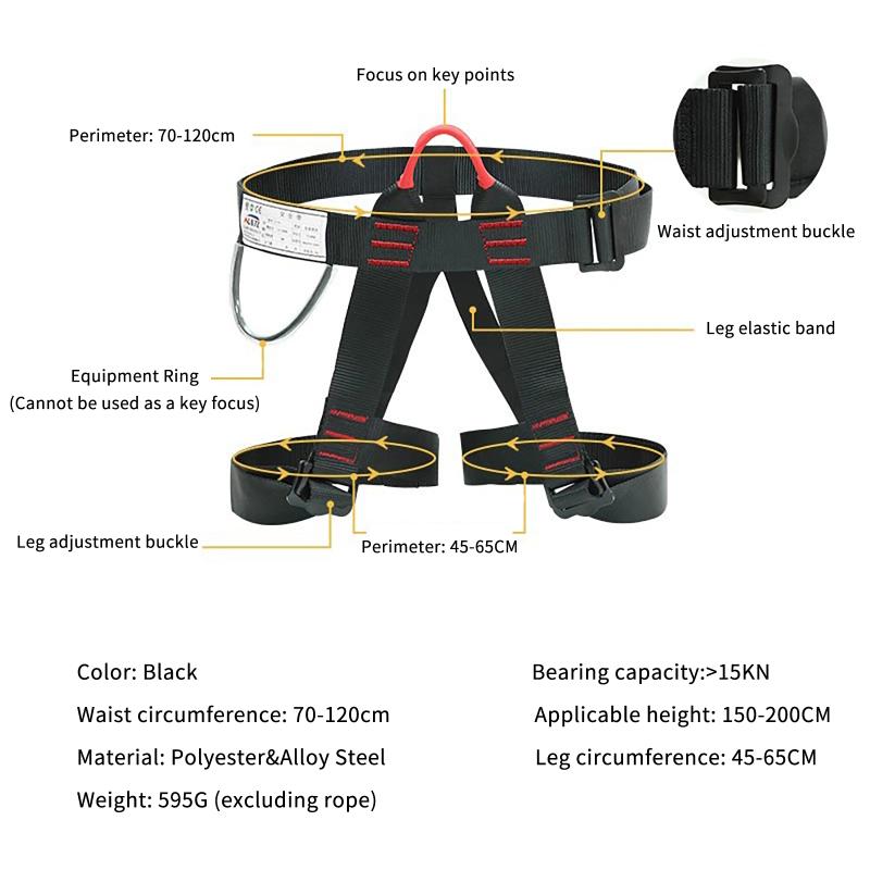Harness Panjat Tebing Setengah - Harness Climbing Adjustable ulasan dan harga